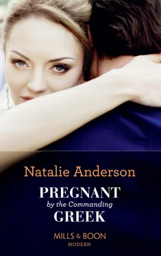 Natalie Anderson Pregnant By The Commanding Greek обложка книги