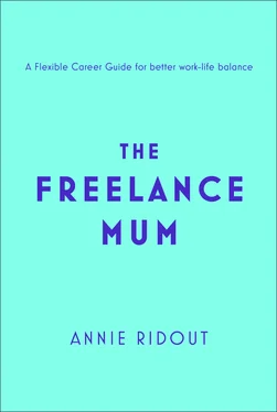 Annie Ridout The Freelance Mum обложка книги
