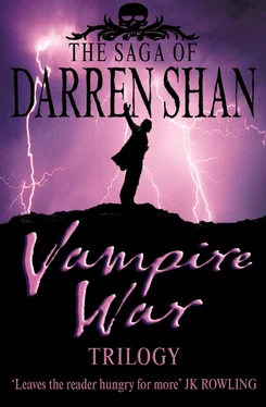 Darren Shan Vampire War Trilogy обложка книги