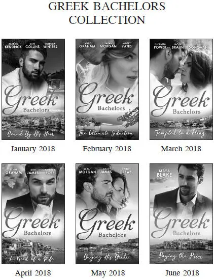 Greek Bachelors Tempted to a Fling A Greek Escape Elizabeth Power Greek - фото 1