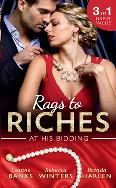 Rebecca Winters Rags To Riches: At His Bidding обложка книги