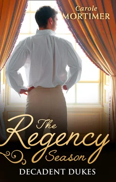 Carole Mortimer The Regency Season: Decadent Dukes обложка книги