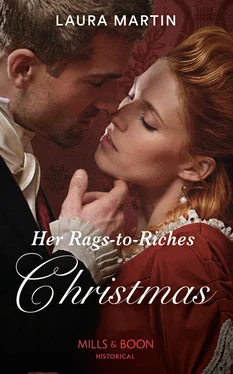 Laura Martin Her Rags-To-Riches Christmas обложка книги