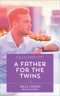 Callie Endicott A Father For The Twins обложка книги