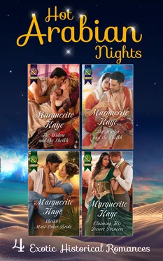 Marguerite Kaye Hot Arabian Nights обложка книги
