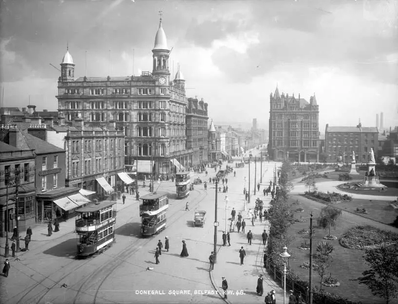 Belfasts Donegall Square North Robinson and Cleaver is on the left - фото 9