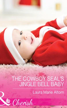 Laura Marie The Cowboy Seal's Jingle Bell Baby обложка книги