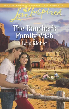 Lois Richer The Rancher's Family Wish обложка книги