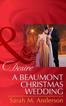 Sarah M. Anderson A Beaumont Christmas Wedding обложка книги