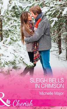 Michelle Major Sleigh Bells In Crimson обложка книги