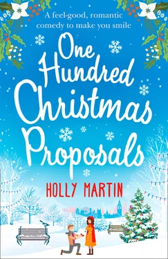 Holly Martin One Hundred Christmas Proposals обложка книги