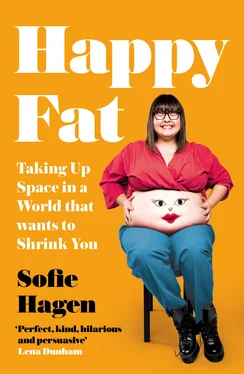 Sofie Hagen Happy Fat обложка книги