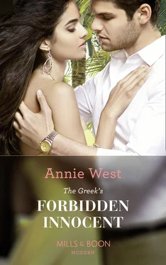 Annie West The Greek's Forbidden Innocent обложка книги