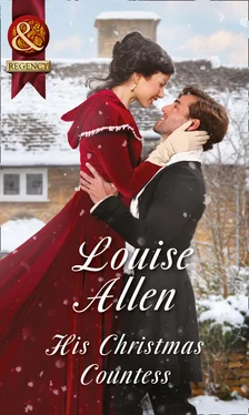 Louise Allen His Christmas Countess обложка книги