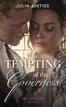 Julia Justiss The Tempting Of The Governess обложка книги