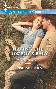 Trish Milburn Having the Cowboy's Baby обложка книги