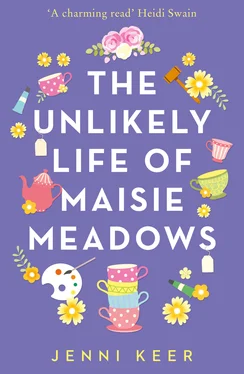Jenni Keer The Unlikely Life of Maisie Meadows обложка книги