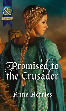 Anne Herries Promised to the Crusader обложка книги