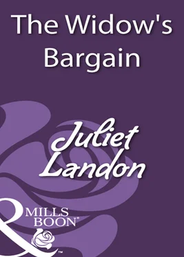 Juliet Landon The Widow's Bargain обложка книги