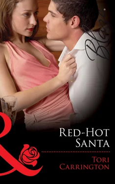 Tori Carrington Red-Hot Santa обложка книги