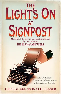 George MacDonald Fraser The Light’s On At Signpost обложка книги