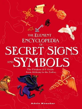 Adele Nozedar The Element Encyclopedia of Secret Signs and Symbols обложка книги