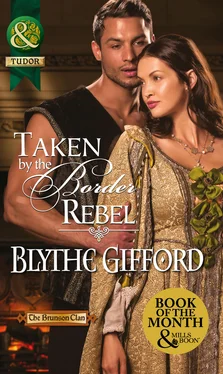 Blythe Gifford Taken by the Border Rebel обложка книги