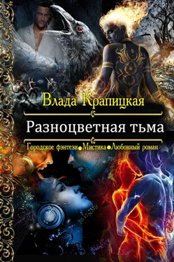 Влада Крапицкая Разноцветная тьма обложка книги