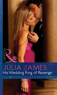 Julia James His Wedding Ring Of Revenge обложка книги