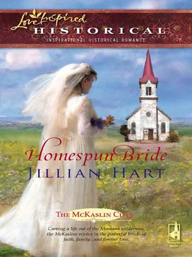 Jillian Hart Homespun Bride обложка книги