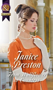 Janice Preston From Wallflower to Countess обложка книги