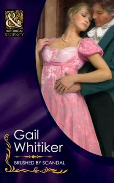 Gail Whitiker Brushed By Scandal обложка книги