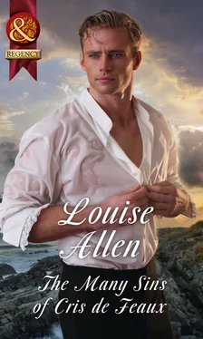 Louise Allen The Many Sins Of Cris De Feaux обложка книги