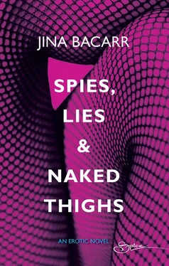 Jina Bacarr Spies, Lies & Naked Thighs обложка книги