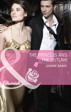 Leanne Banks The Princess and the Outlaw обложка книги