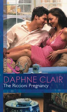 Daphne Clair The Riccioni Pregnancy обложка книги