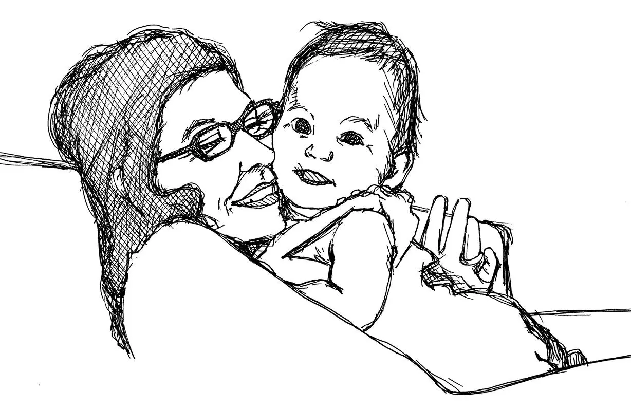 Support from grandmas friends aunties is very important New mums or dads - фото 12