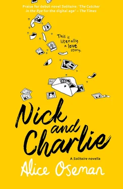 Alice Oseman Nick and Charlie обложка книги