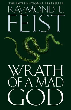 Raymond Feist Wrath of a Mad God обложка книги