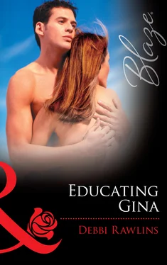 Debbi Rawlins Educating Gina обложка книги