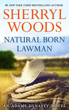 Sherryl Woods Natural Born Lawman обложка книги