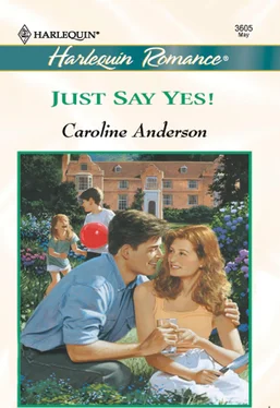 Caroline Anderson Just Say Yes обложка книги