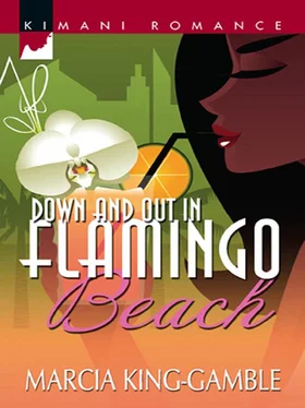 Marcia King-Gamble Down And Out In Flamingo Beach обложка книги