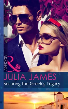 Julia James Securing the Greek's Legacy обложка книги