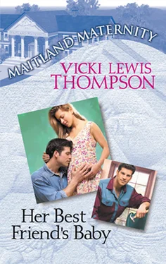 Vicki Lewis Thompson Her Best Friend's Baby обложка книги