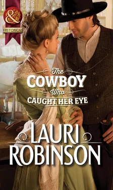 Lauri Robinson The Cowboy Who Caught Her Eye обложка книги