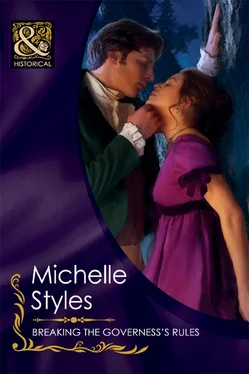 Michelle Styles Breaking the Governess's Rules обложка книги