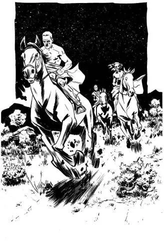 MICAHS EYELID FLUTTEREDover his empty socket as he flogged his horse into the - фото 8