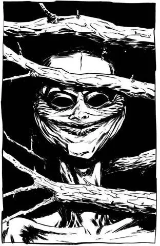 He pictured a terrible arachnidlike thing hooked to the spine of a dead pine - фото 12