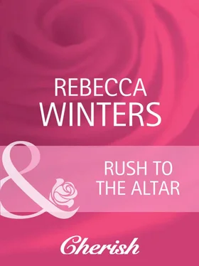 Rebecca Winters Rush to the Altar обложка книги